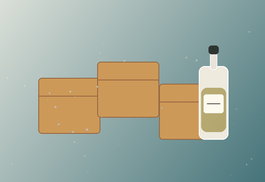 Unbranded carton and production planning illustration